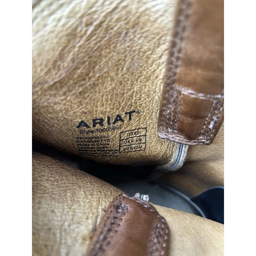Ariat Women's Heritage Roper Western Boots Size 9B Color: Distressed Boho Chic